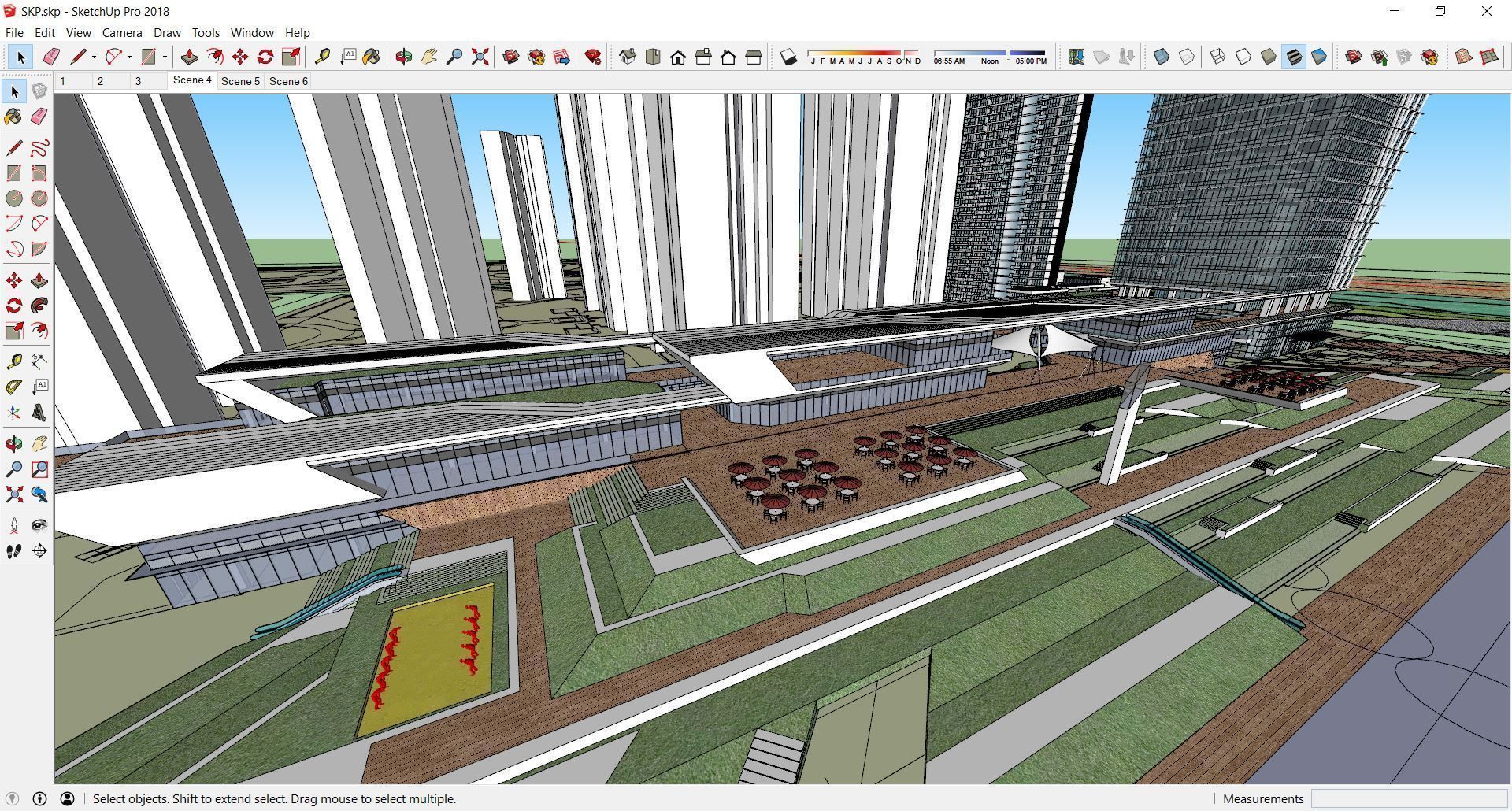 Sketchup Complex D1 3D model_2