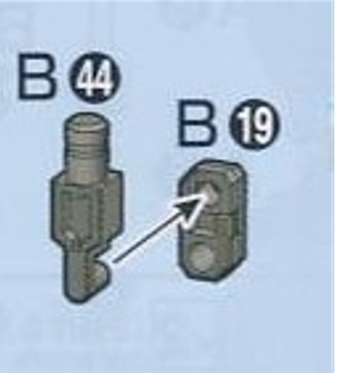 Gusion Rebake Full City Mini arms B 19 and B 44 3D print model_3