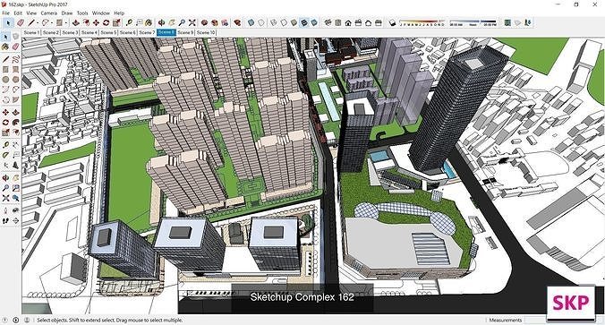 Collection 30 Sketchup Complex 3D Model Pack 7