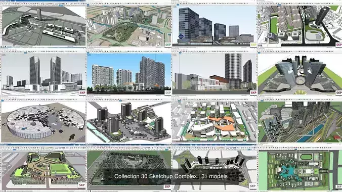 Collection 30 Sketchup Complex 