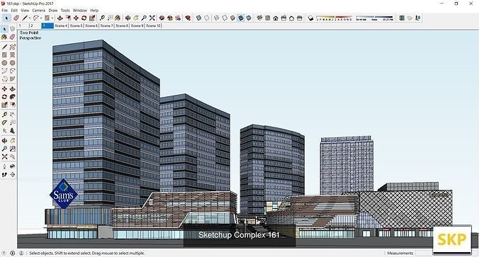 Collection 30 Sketchup Complex 3D Model Pack 6