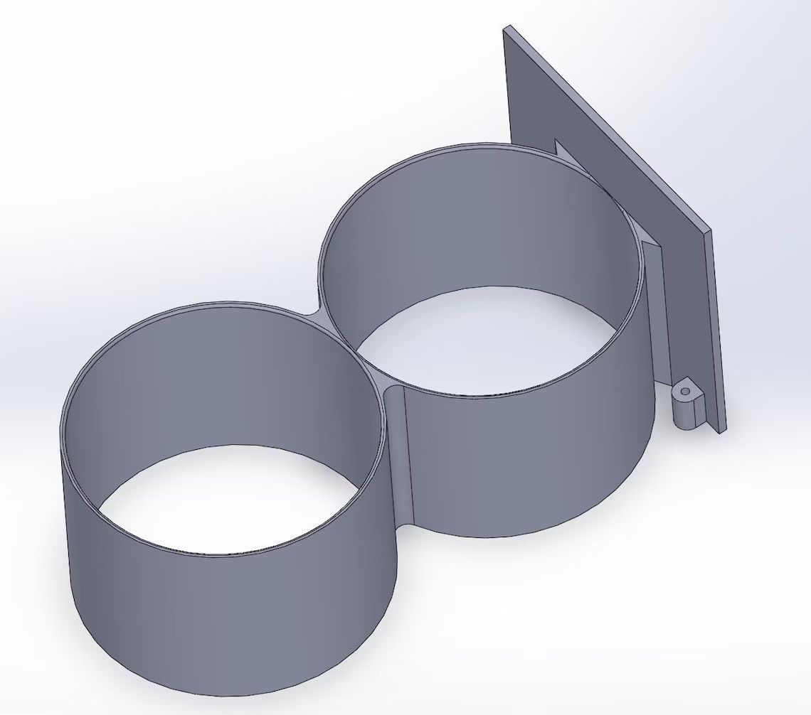 Toilet Paper and Wet Wipe Holder Bathroom Organizer 3D print model_1