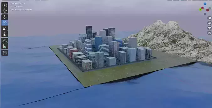 Building city modeler for mac os x Low-poly 3D model