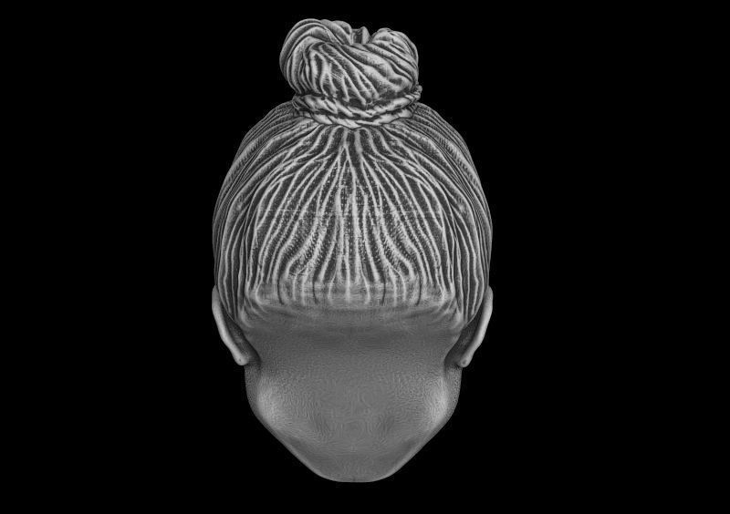 Head Maori 3d model for 3d printing 3D print model 3D print model_6