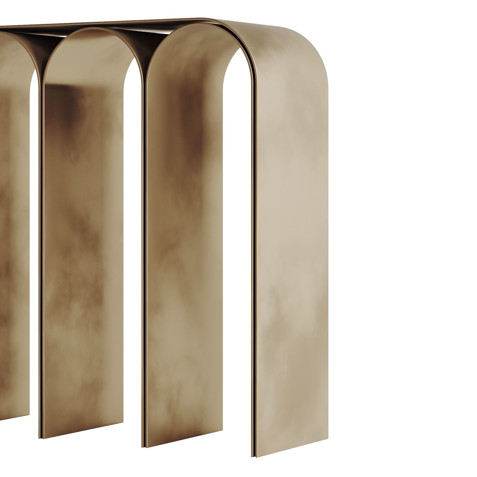 Golden Arch Console By Pietro Franceschini 3D model_6
