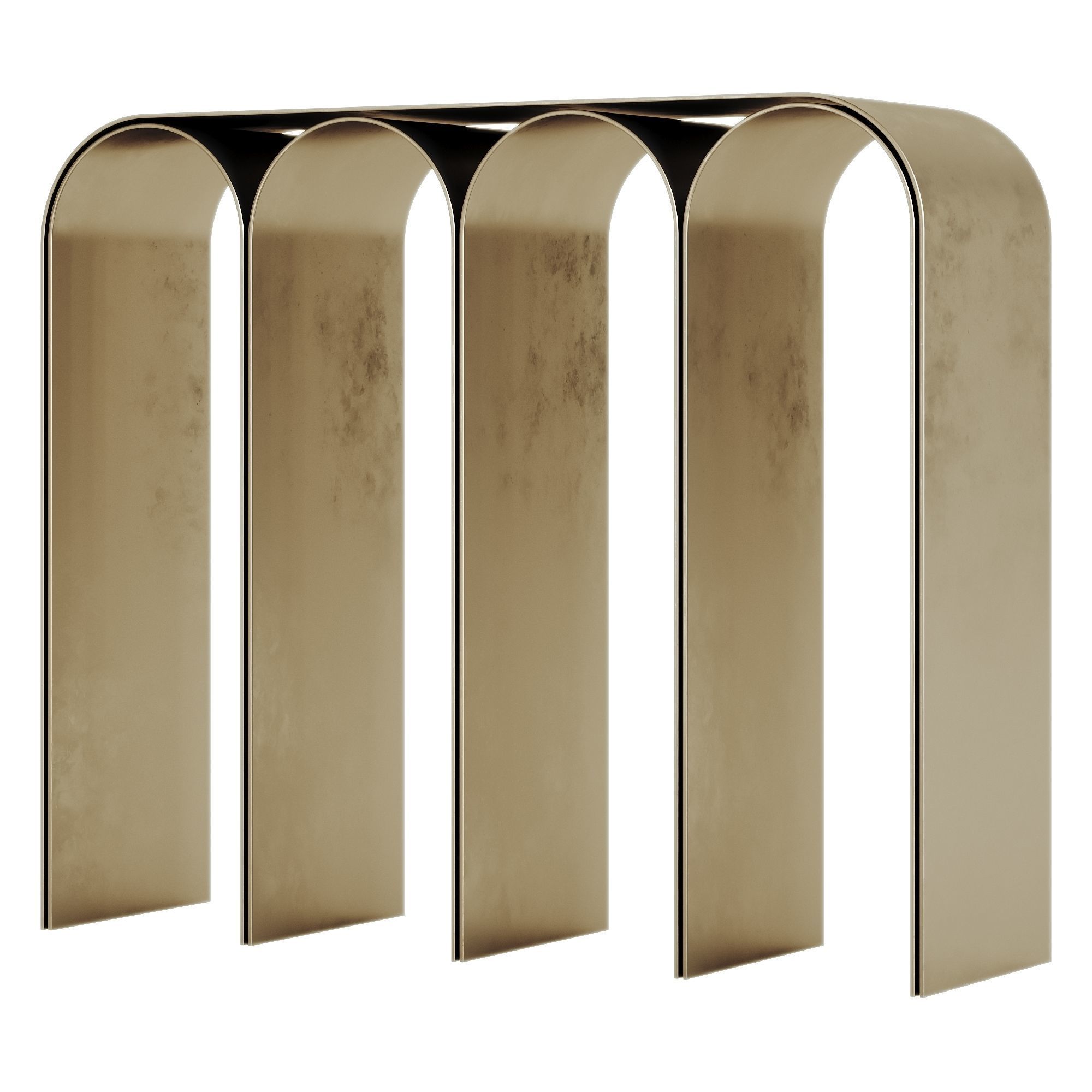 Golden Arch Console By Pietro Franceschini 3D model_2