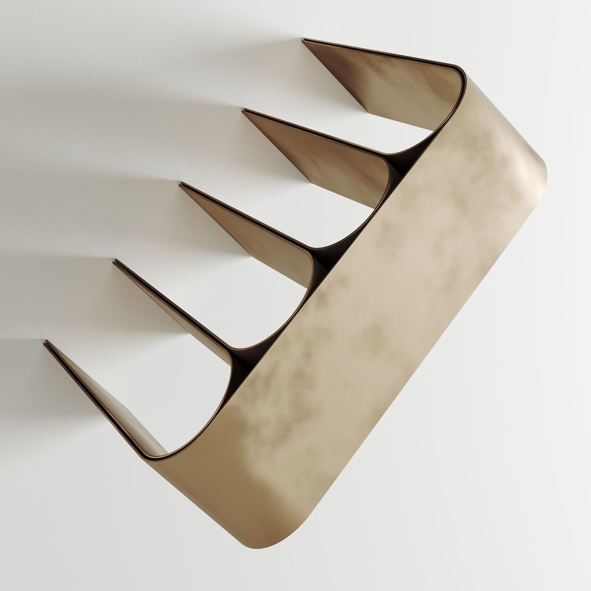 Golden Arch Console By Pietro Franceschini 3D model_3