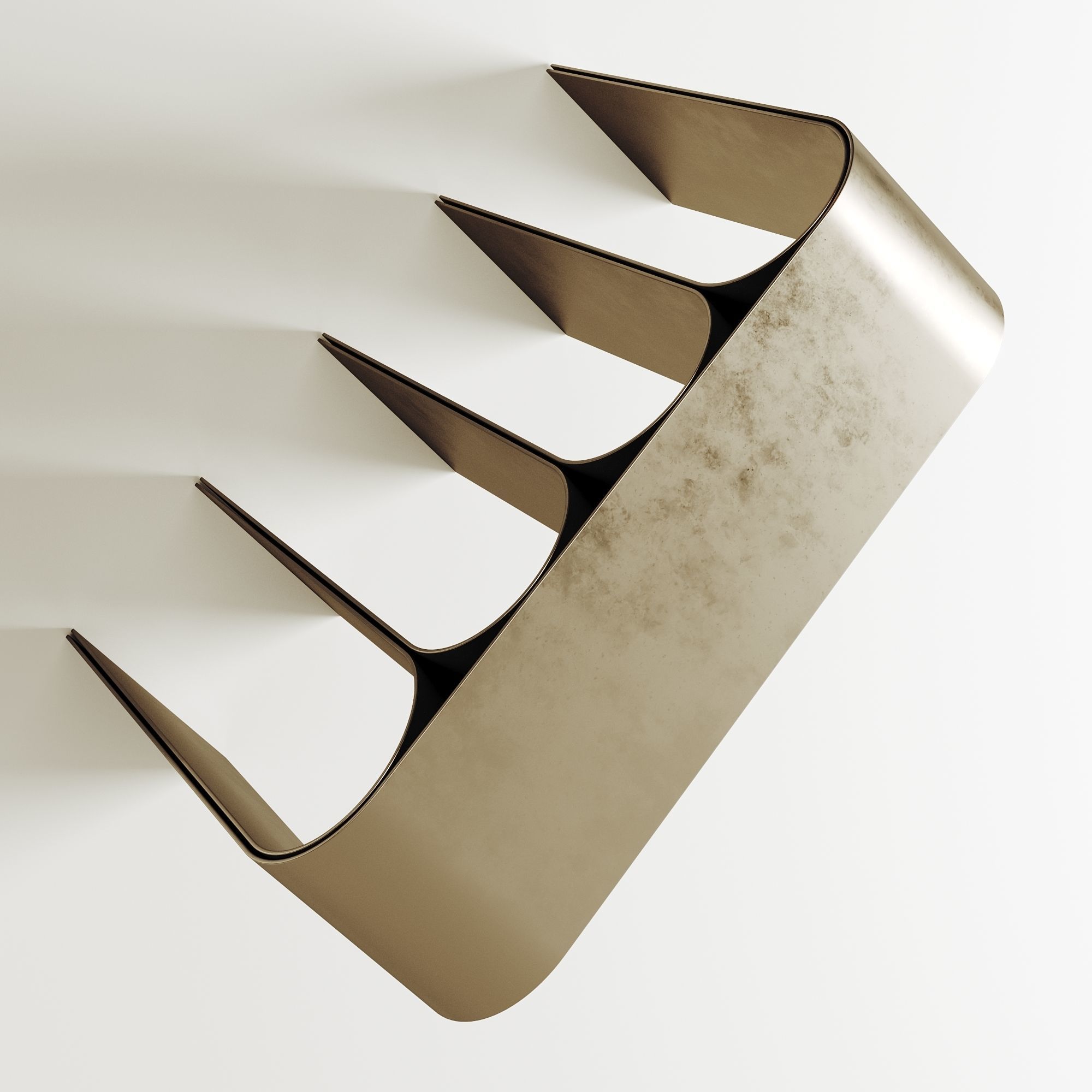 Golden Arch Console By Pietro Franceschini 3D model_1