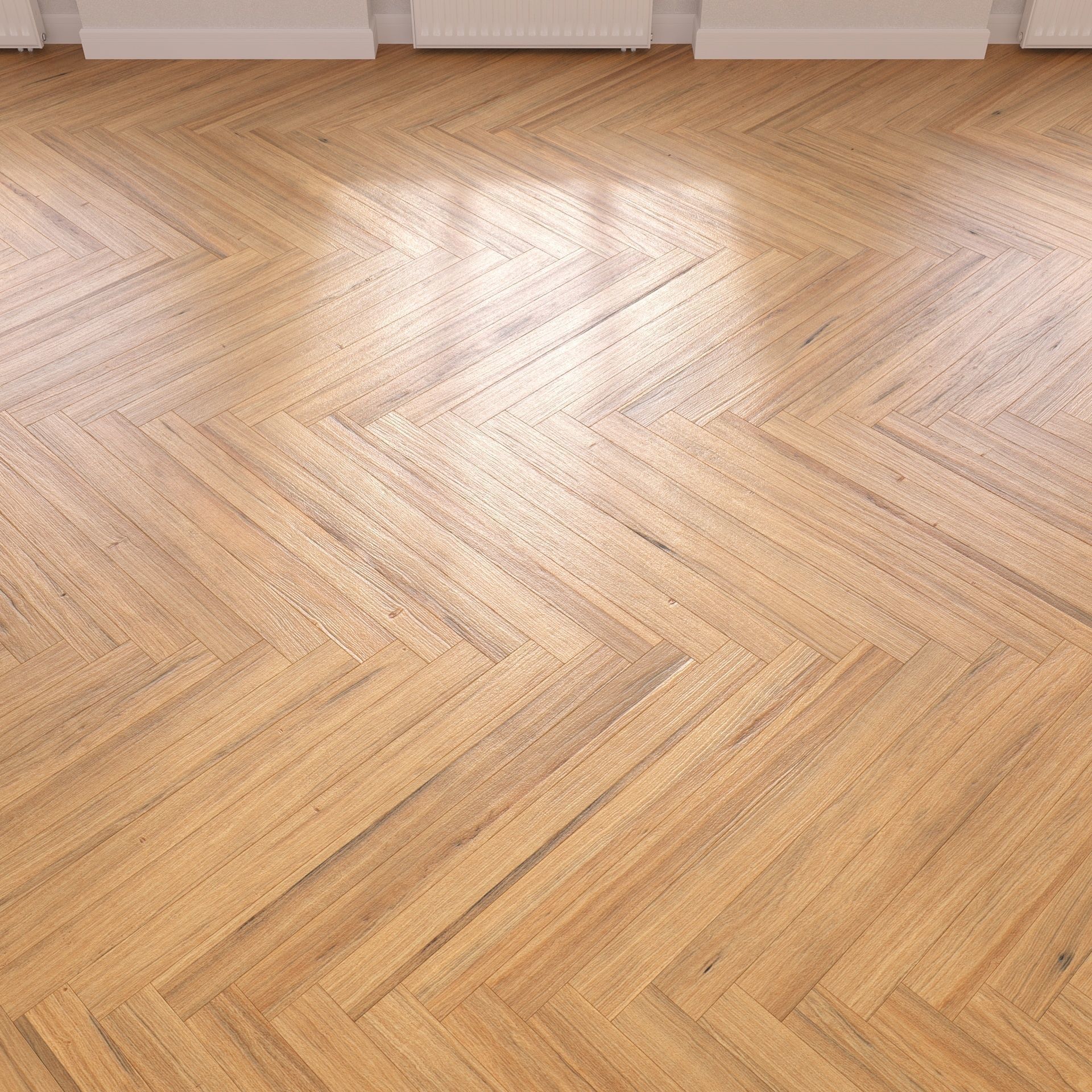 Parquet - Laminate - Wooden floor 2 in 1 Low-poly 3D model_4