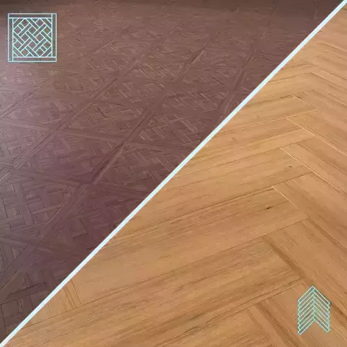 Parquet - Laminate - Wooden floor 2 in 1