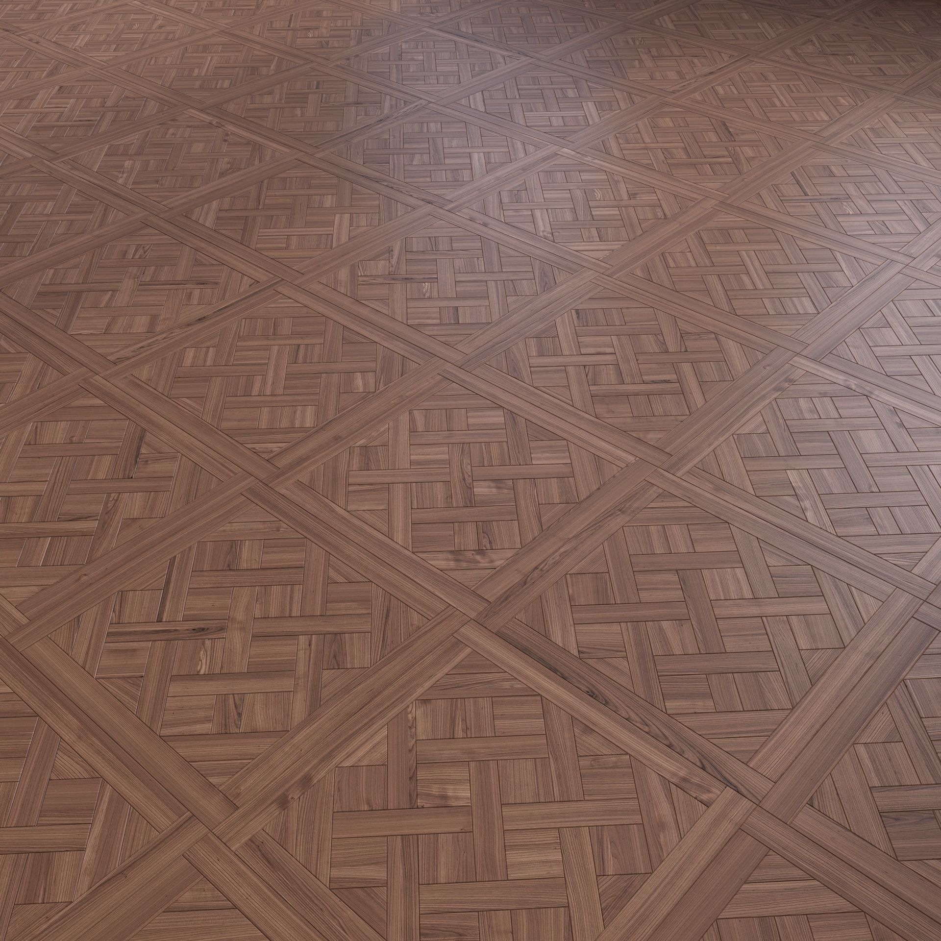Parquet - Laminate - Wooden floor 2 in 1 Low-poly 3D model_1