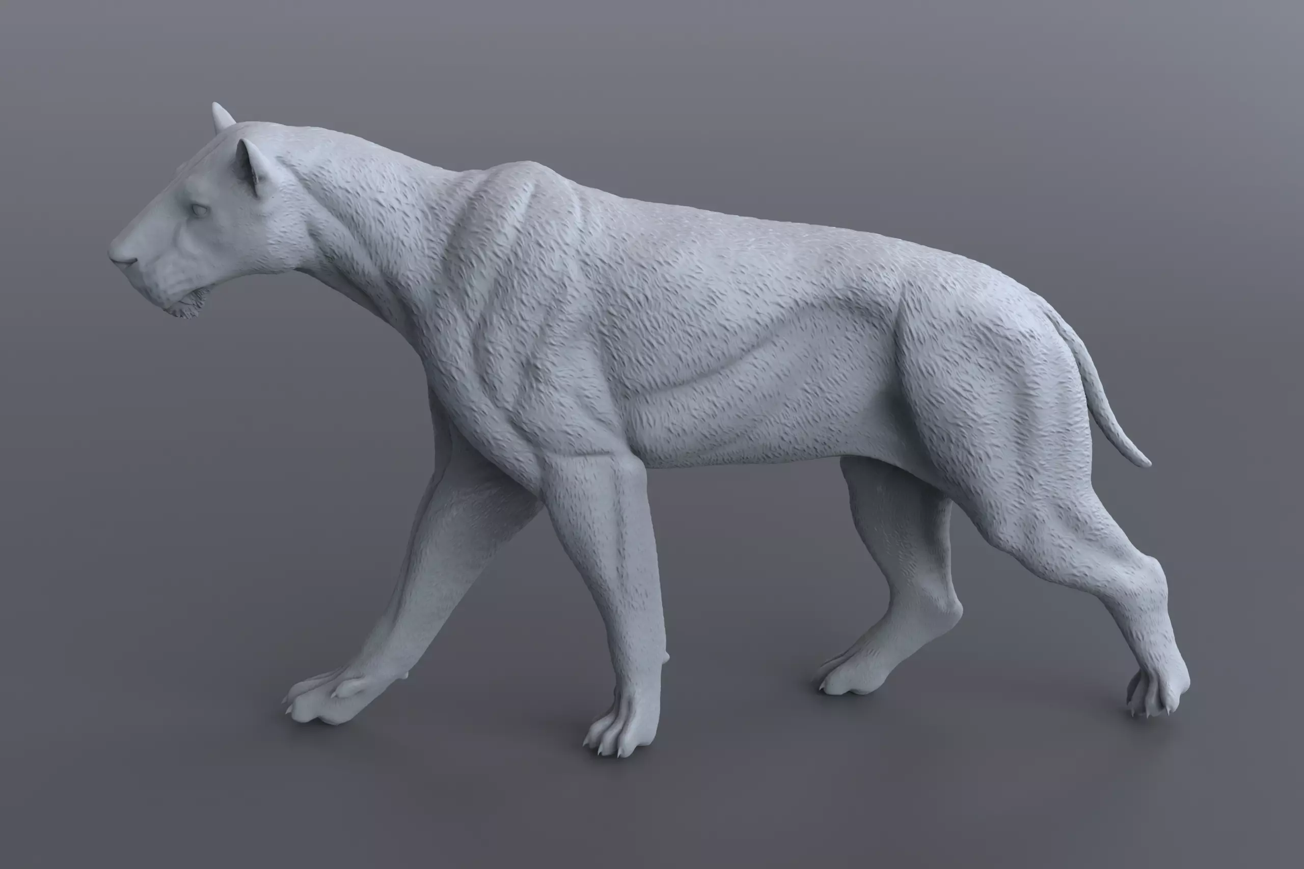 Homotherium   3D print model_0