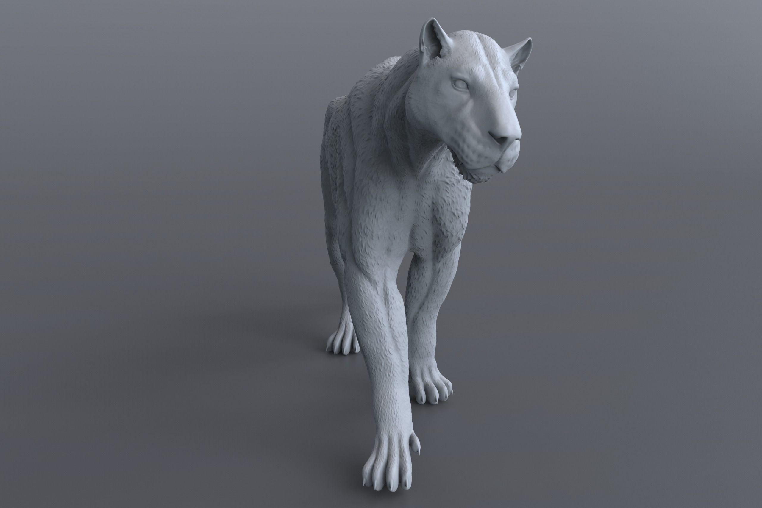 Homotherium   3D print model_7