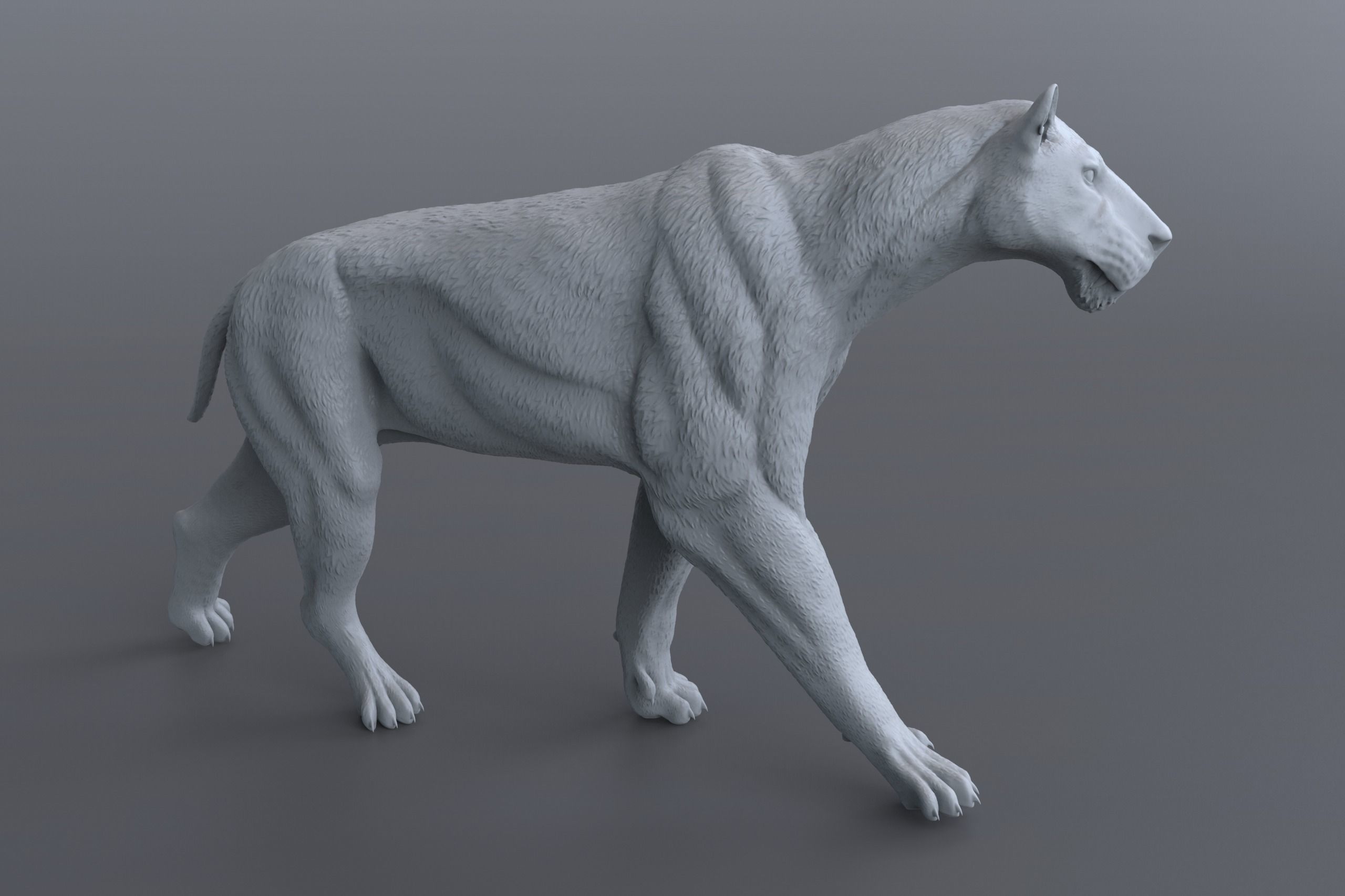Homotherium   3D print model_10