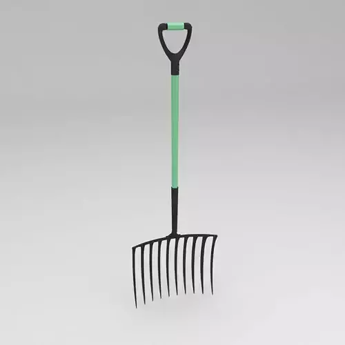 Gardening bedding fork 3d model