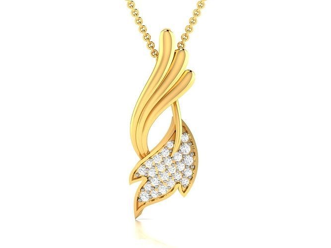 Women necklace 3dm stl render detail  3D print model