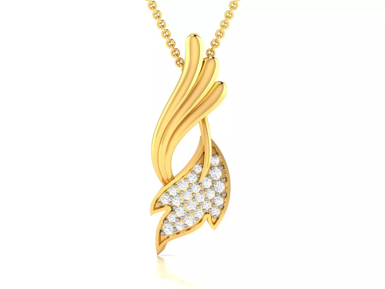 Women necklace 3dm stl render detail 3D print model_0