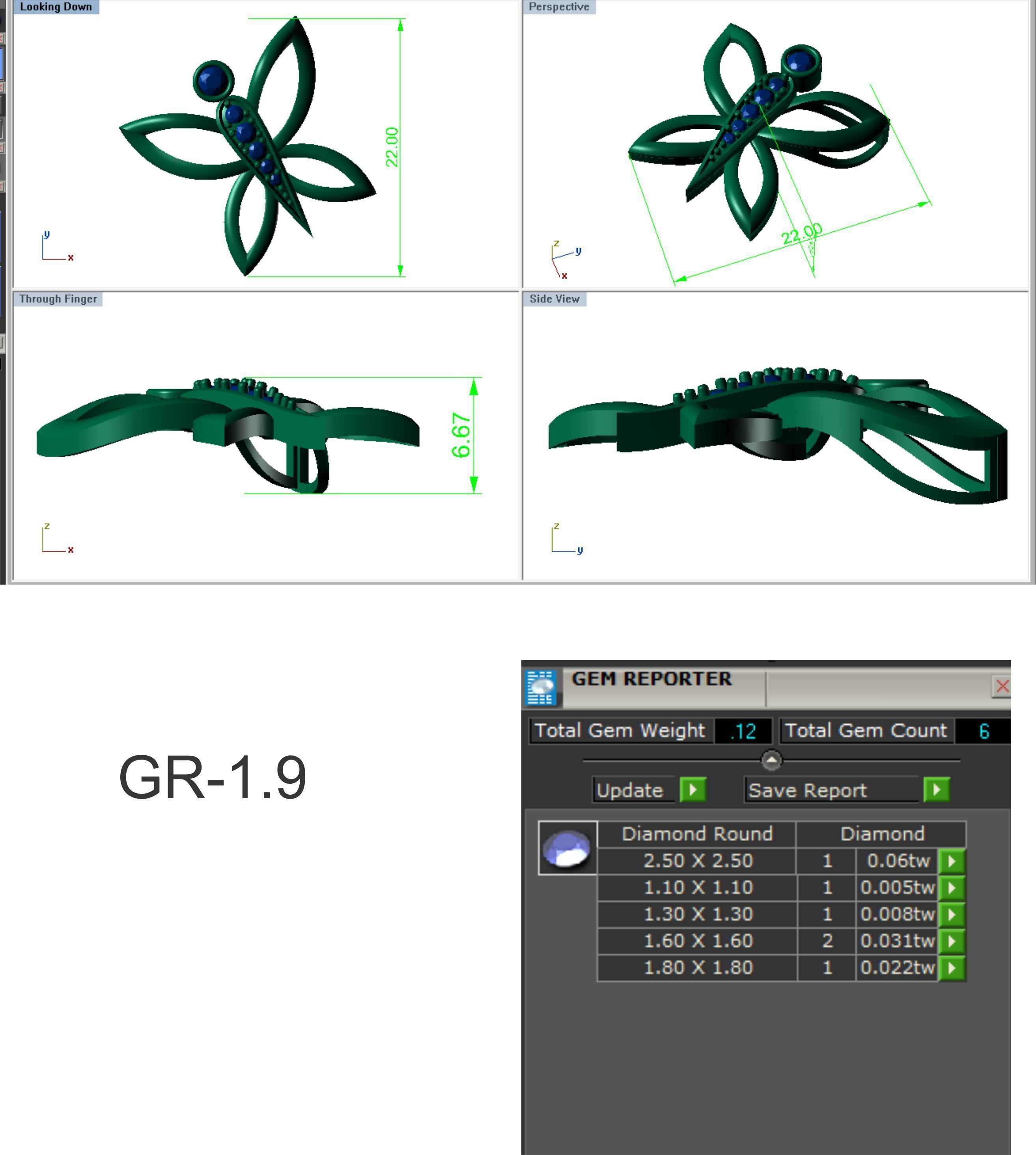 Women love pendant 3dm stl render detail 3D print model_6