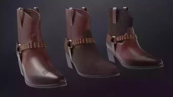  Vintage Foundry Women Ankle Boots - 6 variations included