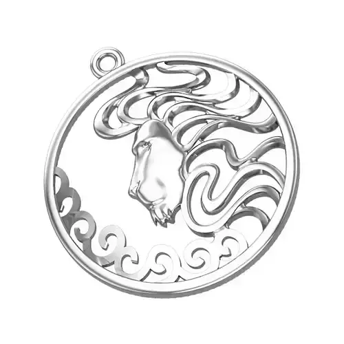 Pendant sign lion