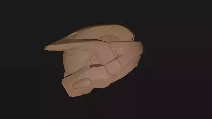 Halo Infinite Mjolnir MKVI helmet 3D print model