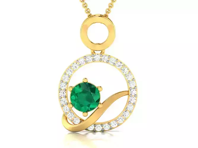 pendant for women 3D print model