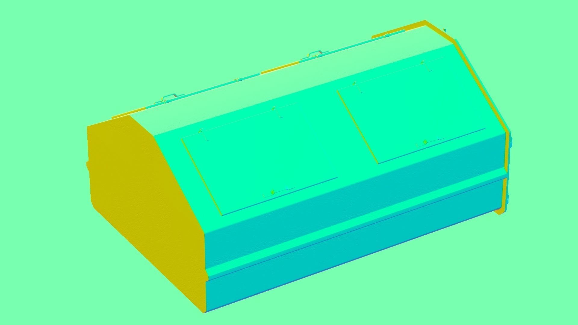 Dumpsters UHD 3D model_7