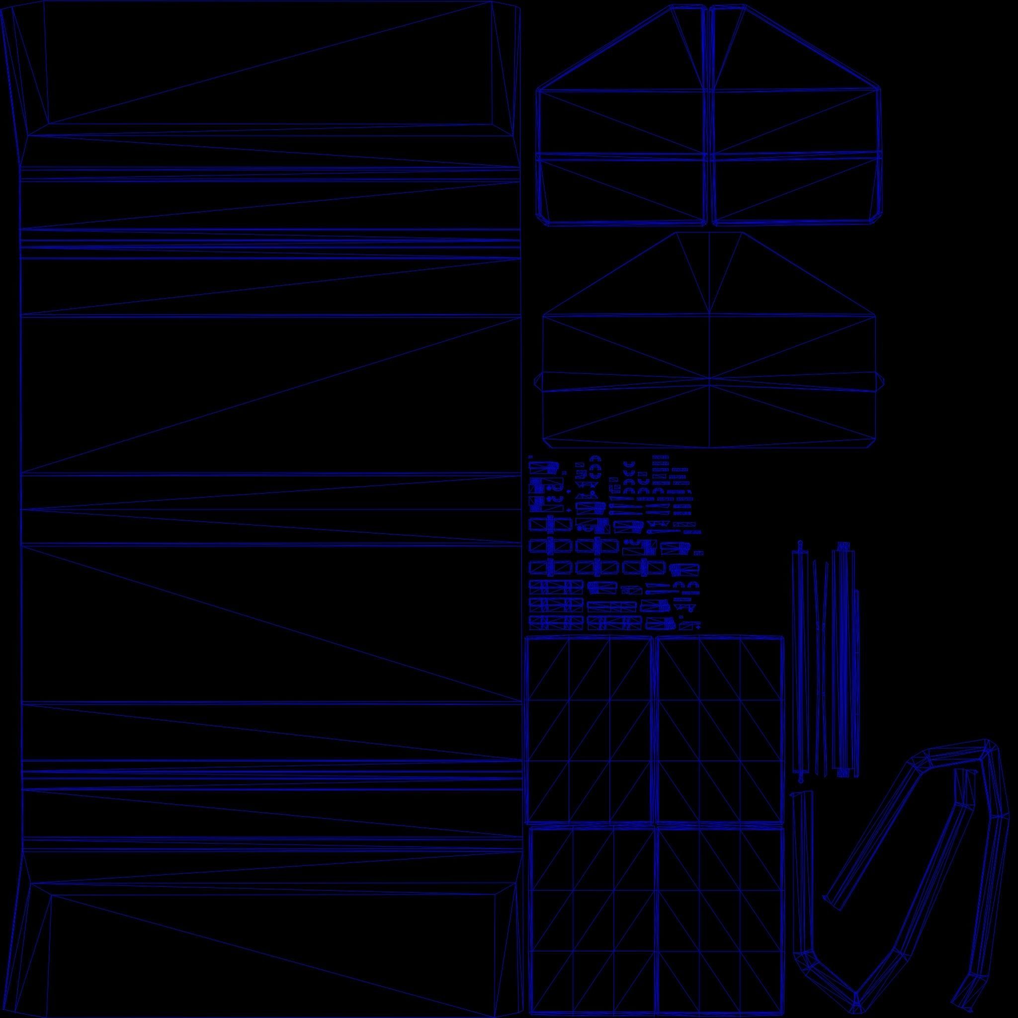 Dumpsters UHD 3D model_6