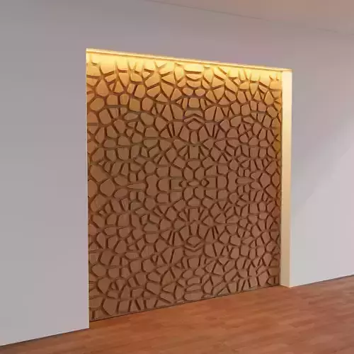 Decorative Wooden Wall Model 1