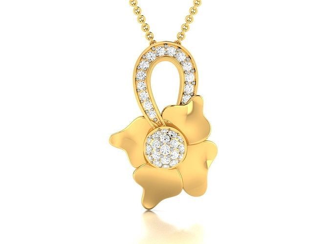 Women necklace 3dm stl render detail 3D print model