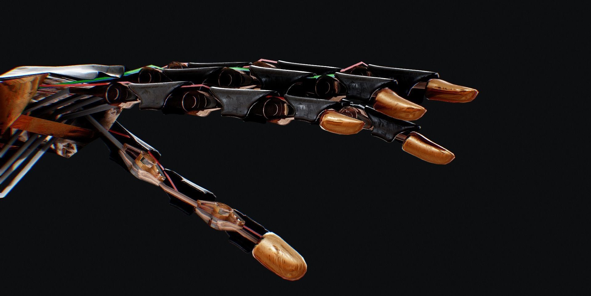 Anakin Skywalker Robotic Arm 3D model_5