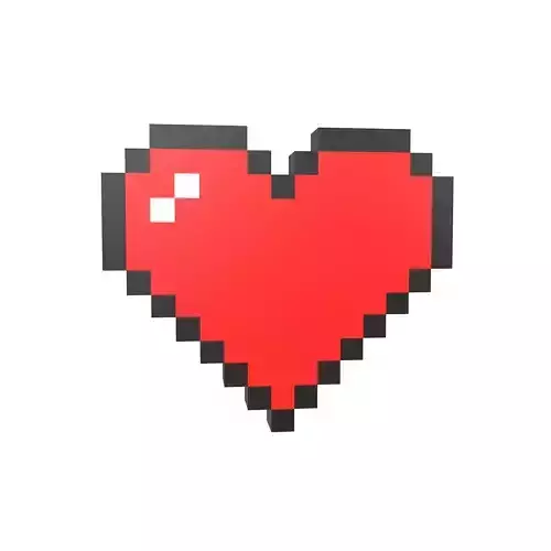 Pixel Heart v2 001