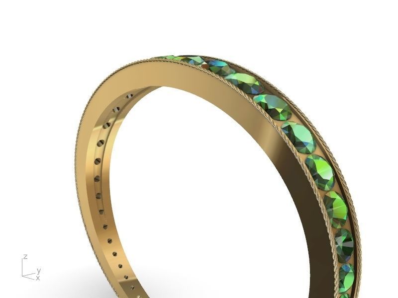 rope diamond bracelet stl verified 3D print model_11