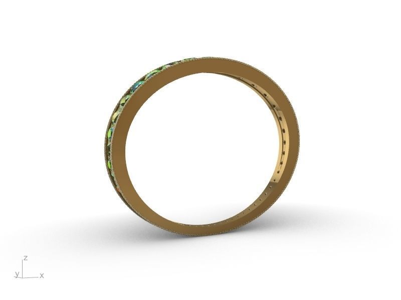 rope diamond bracelet stl verified 3D print model_18