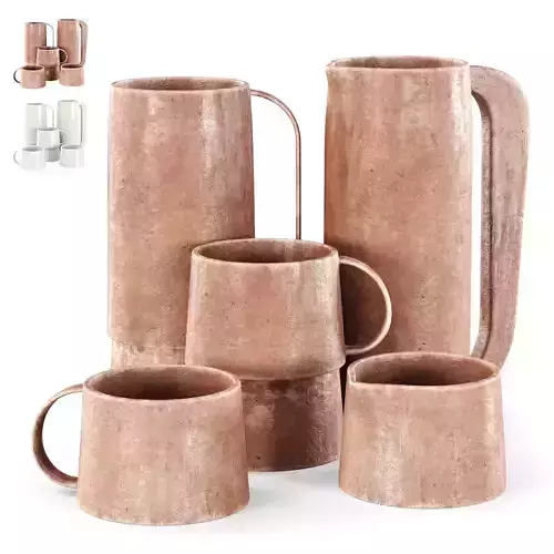 Arita Houen Ceramic Mugs 