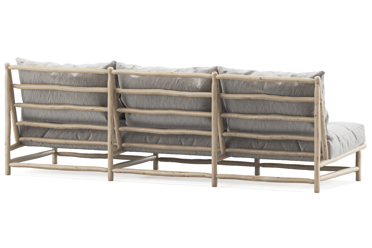 Rock the Kasbah Three-seater Sofa - vray version 3D model_3