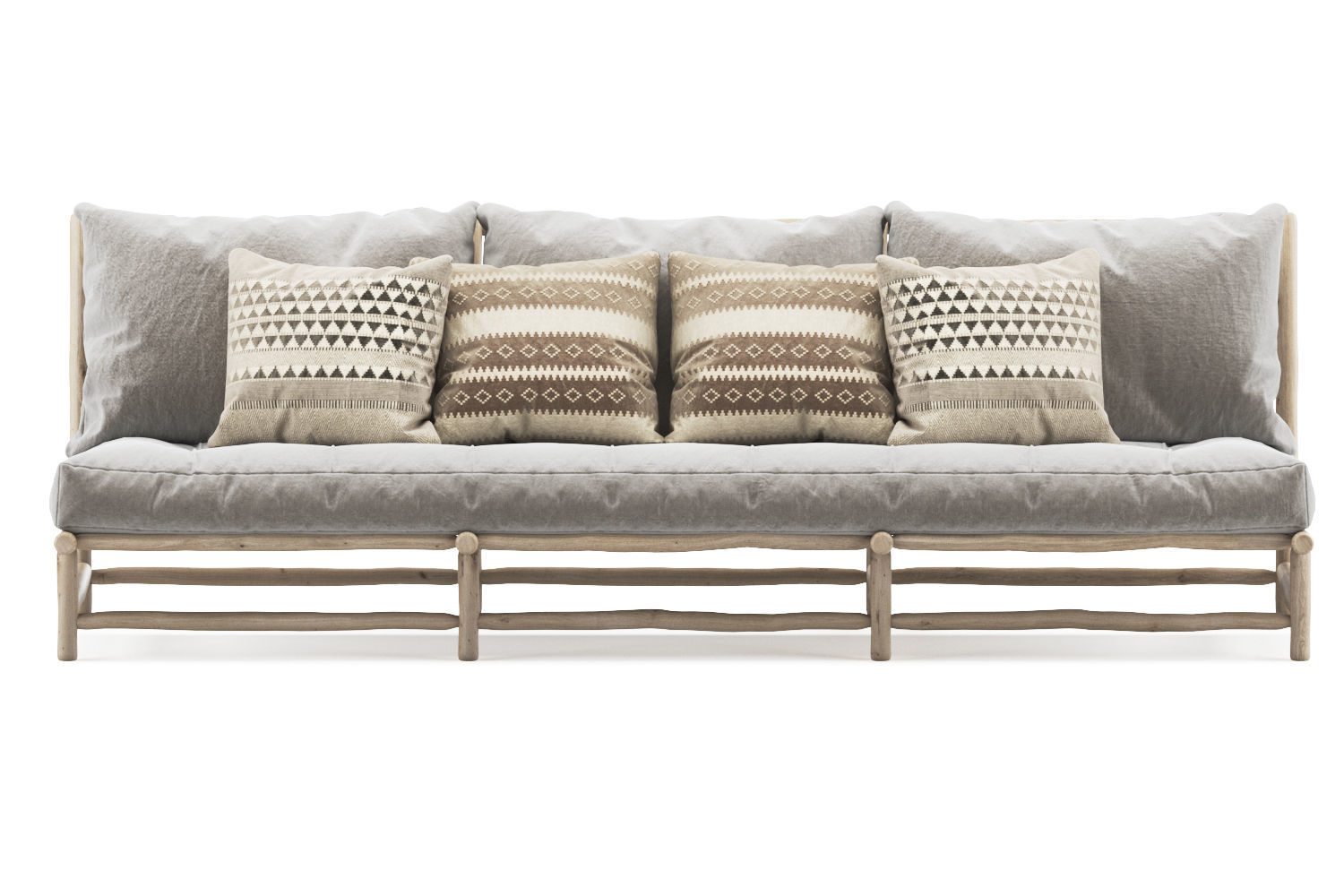 Rock the Kasbah Three-seater Sofa - vray version 3D model_4
