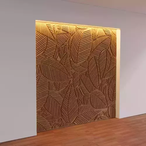 Decorative Wooden Wall Model 8