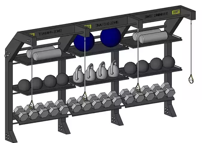 TRX TRIPLE BAY