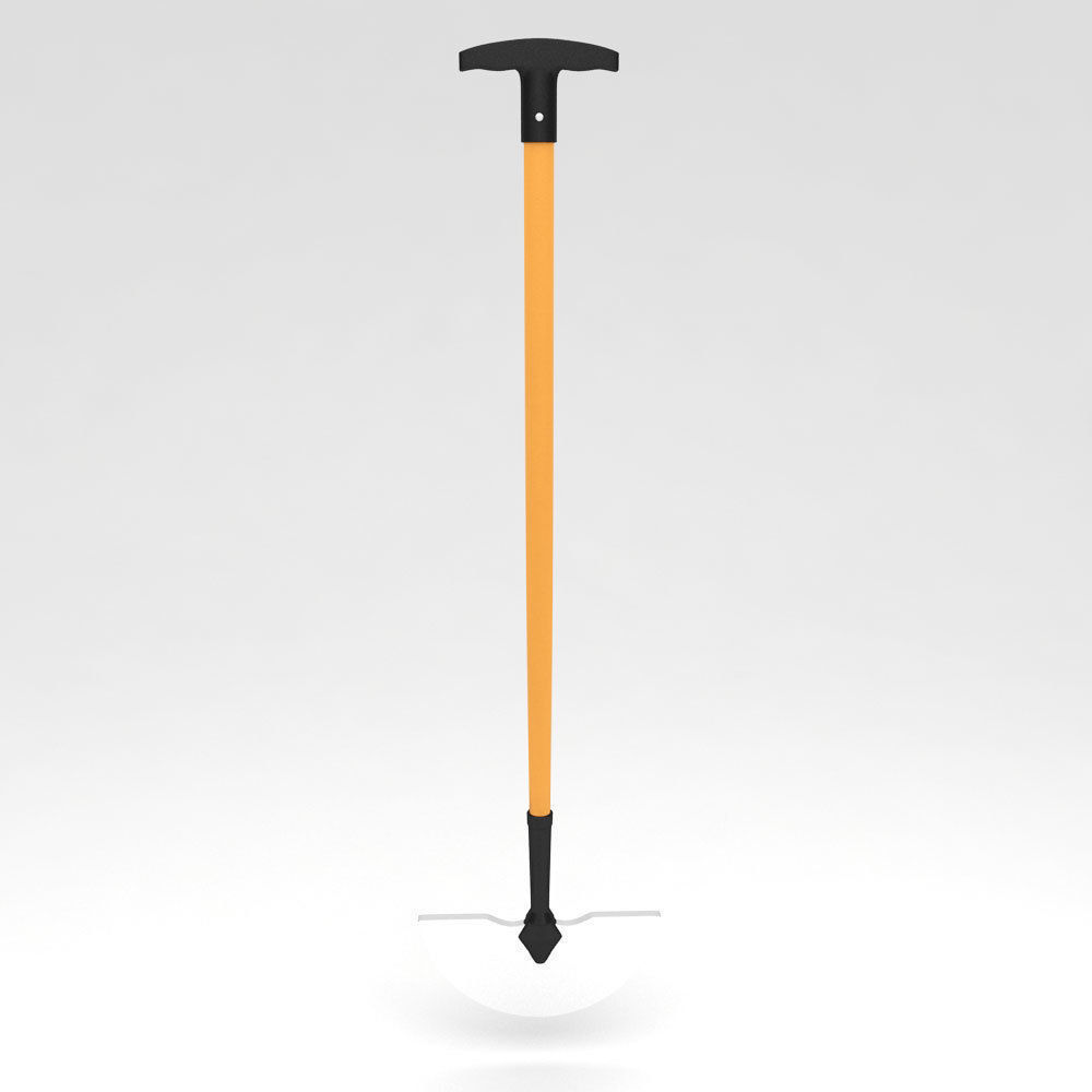 Garden hoe 3d model 3D model_3
