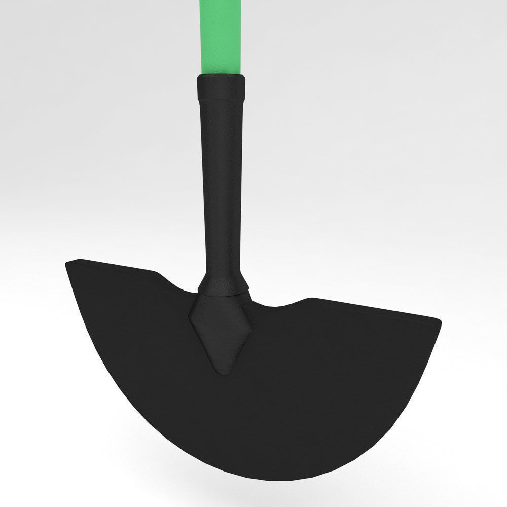 Garden hoe 3d model 3D model_2