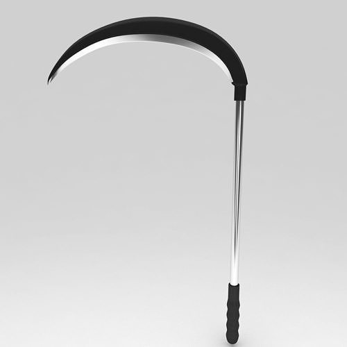 Garden scythe tool 3d model   3D model