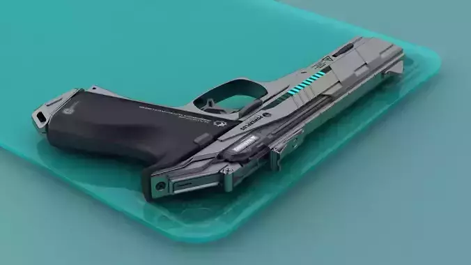 Mangora futuristic gun
