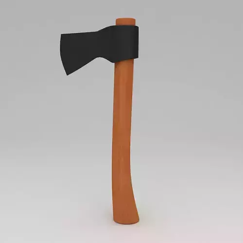 Garden small hammer 3d model  