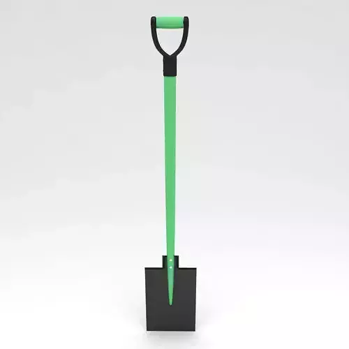 Garden spade 3d model   3D model