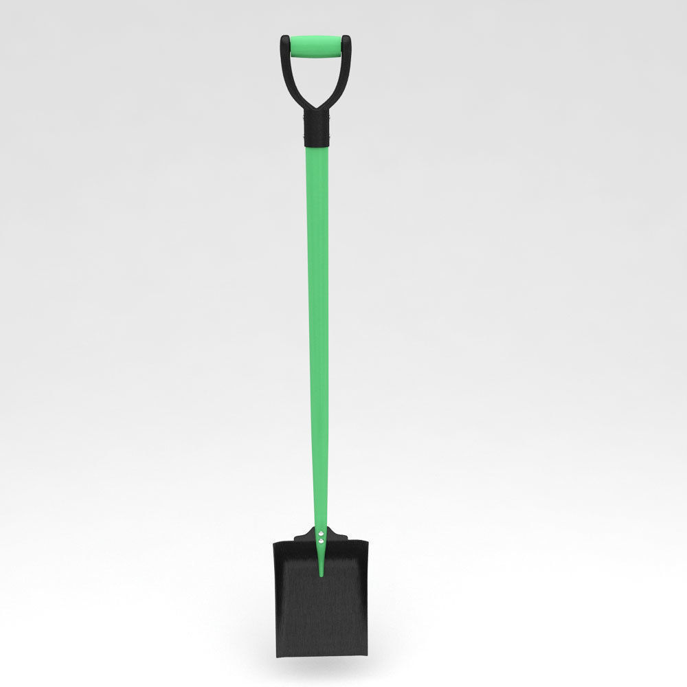 Spade 3d model shovel 3D model_2