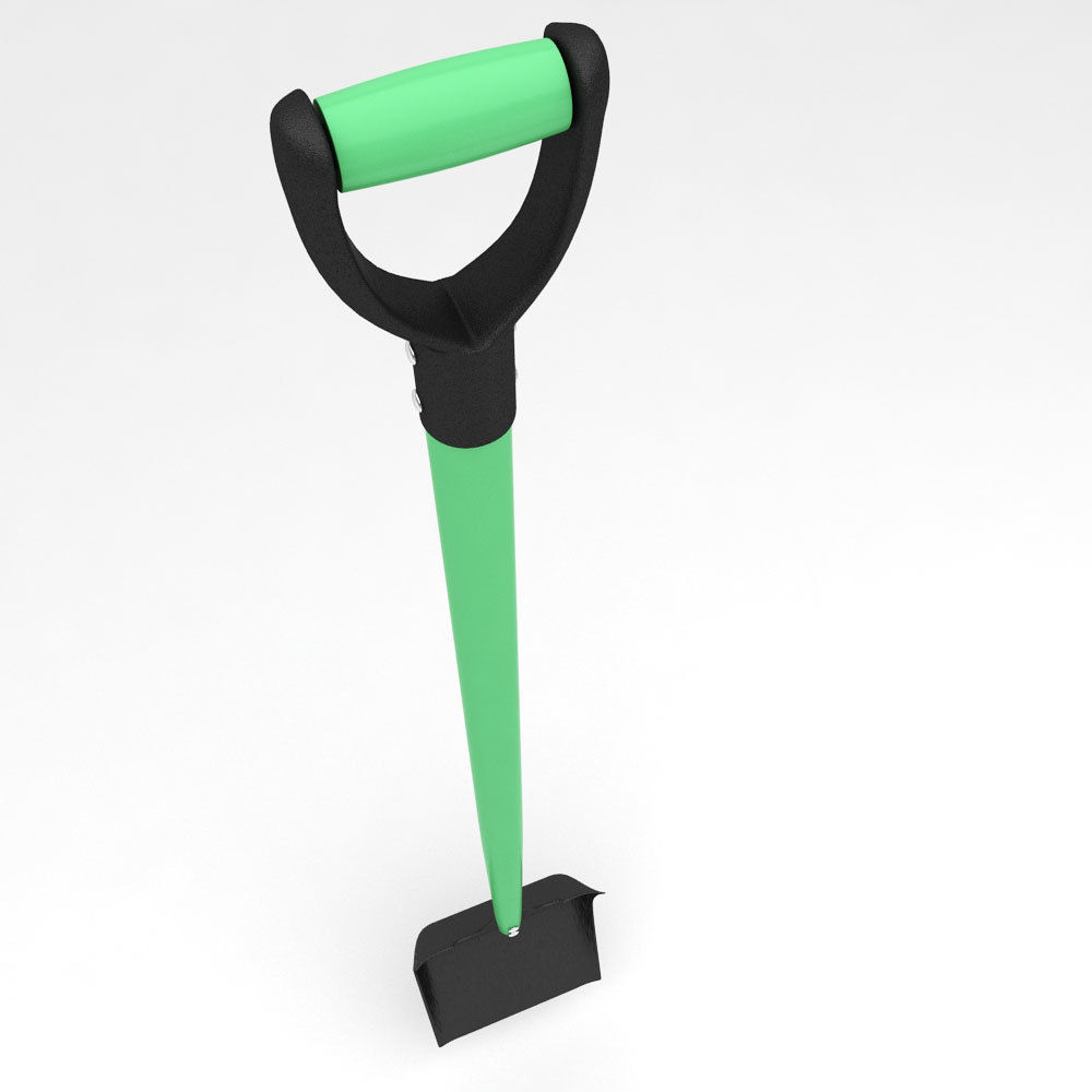 Spade 3d model shovel 3D model_3