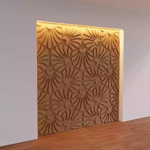 Decorative Wooden Wall Model 16
