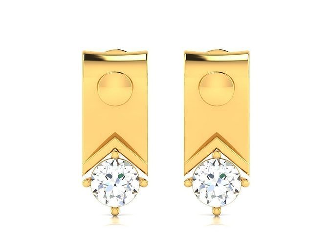 Stud Earring  3D print model