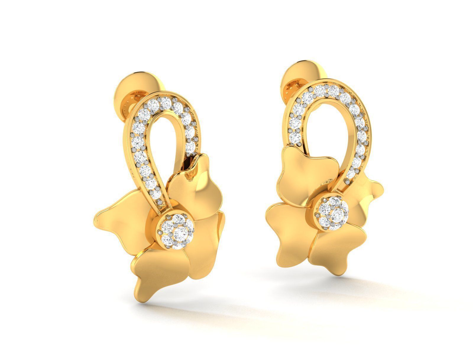  Bali Earring  3D print model_1